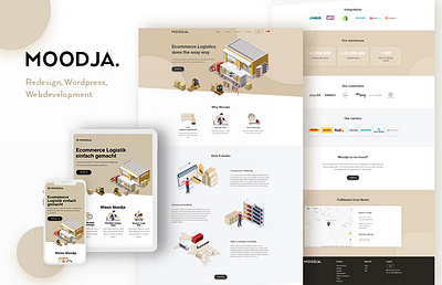 Redesign |Moodja ui design ux design web design web development wordpress