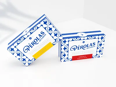 Pérolas do porto branding food identity illustration logo logodesign packaging typography