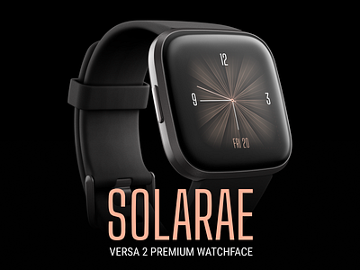 Solare | Fitbit Versa 2 watchface