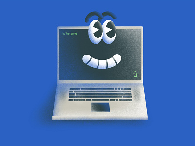 Still Life 02 art brushes cartoon computer design drawing eyes illustration laptop procreate smile still life texture