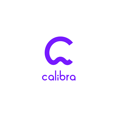 CALIBRA LOGO animation design minimal typography ui