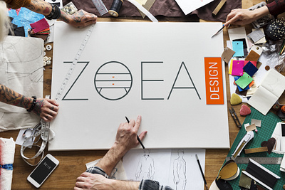 Zoea design brand design ecommerce logo