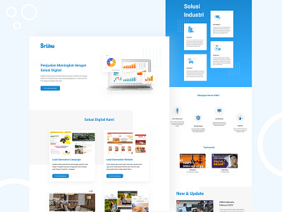 Business Solution Landing Page business clean company concept design figma landing page layout minimal solutions ui ui ux ui design unbounce design ux ux design web design website