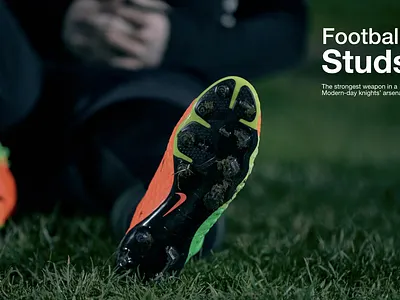 Football Studs, through time adobexd blog blog post brand and identity branding football memory minimal research