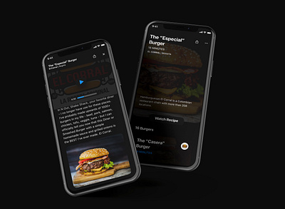 Locked at home? Make burgers! app burgers design learning ui ux