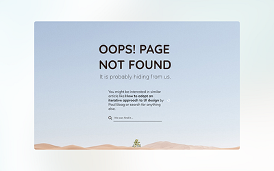 Error page 404 – DailyUI #008 404 404 page daily100challenge dailychallenge dailyui dailyuichallenge error error 404 uidesign uiux userinterface