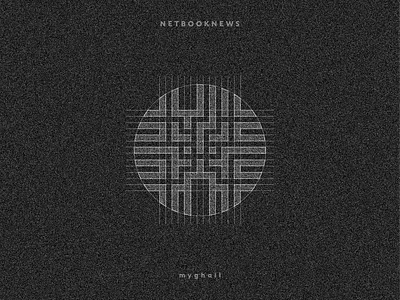 Netbooknews | Logo design art brand branding creative design grid icon logo logos minimal minimalism