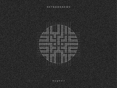 Netbooknews | Logo design art brand branding creative design grid icon logo logos minimal minimalism