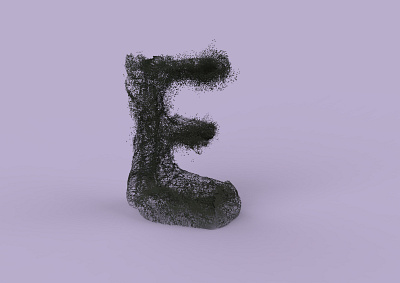 E 36daysoftype07 3d art 3d artist branding cgi design illustration typogaphy