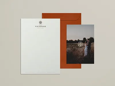 The Old Vicarage: Print brand design brand guidelines brand identity branding hotel branding identity letterhead logo design logotype luxury brand print design restaurant branding silk studio wedding