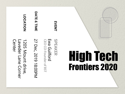 Flyer event card design illustration print print design