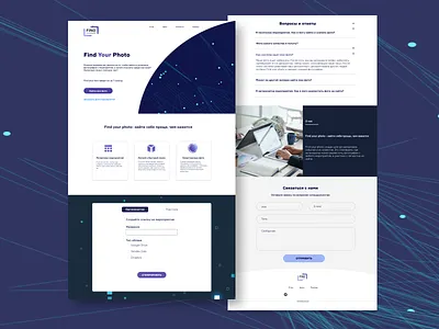 FYP landing page design figma landing ui ux