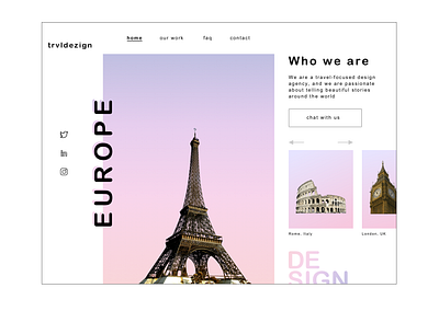 UI Practise - Landing Page app design design toronto ui user interface ux ux design web web design webdesign
