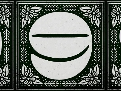 36 Days - Number 9 bandana design handlettering illustration lettering nine numeral print procreate type typography