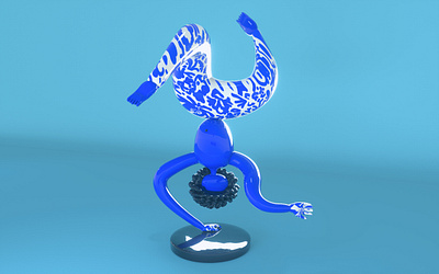 he 3d design illustration