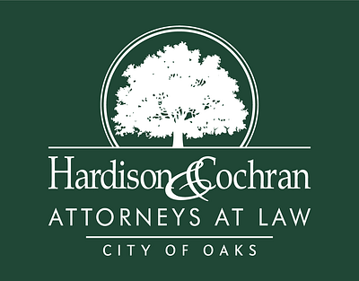 Hardison & Cochran City of Oaks adobe illustrator branding clothing design lawyer lawyers logo shirt