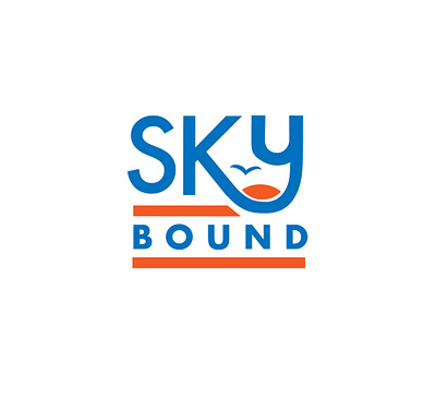 Daily Logo Challenge #12 Sky Bound airline logo. aircraft airline airplane branding dailylogo dailylogochallenge design illustration logo logodesign travel typography