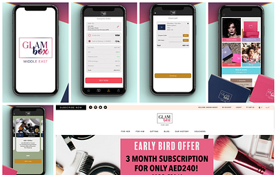 Beauty E Commerce App app branding design illustration logo minimal typography ui vector web website