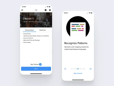 Activity Tutorials & Consistency activity android consistency illustrations ios language learning tutorial tutorials web
