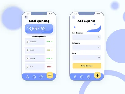 Calculator UI app branding budgeting buttons daily 100 challenge dailyui design illustration iphone sketch ui
