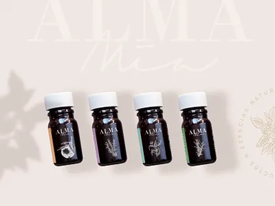 Alma Mía - Packing Design beauty branding care clean design illustration logo logo design minimal nature illustration nature logo plants woman