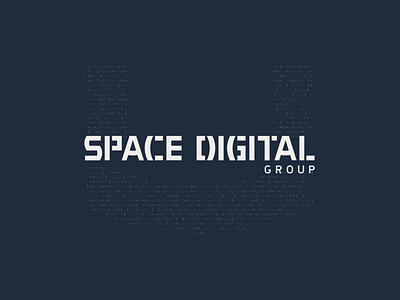 Space Digital Group - logo branding digital lab identity logo motion space