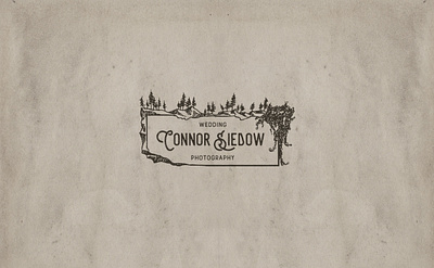 Connor Siedow - Wedding Photography branding hand drawn handlettering illustration logo logo design type typography