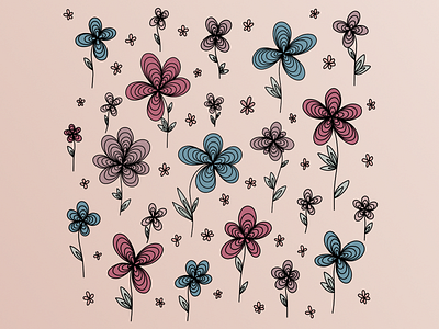 GARDEN | WEEKLY WARM-UP affinity art artwork botanical challange design digital digitalgraphic dribbble flowers flowery garden graphic graphicdesign illustration spring warm up weekly challenge weekly warm up weeklywarmup