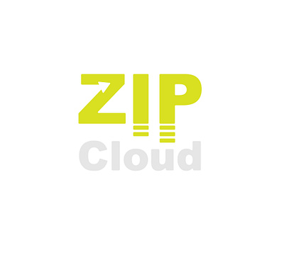 Daily Logo Challenge #14 Zip Cloud Computing branding cloud dailylogo dailylogochallenge design illustration logo logodesign tech technology typography vector