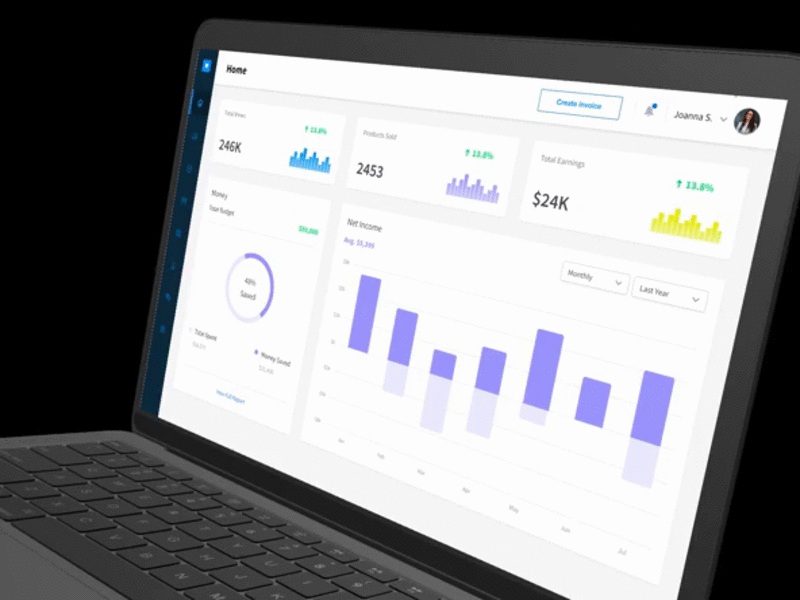 Interactive filter adobexd aftereffects animation dashboard dashboard ui data design filters fredsosa invoicing rotato smart filters status tags ui ux xd