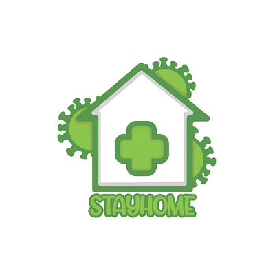 StayHome branding design icon illustration logo logos