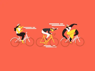 Five Boro Bike Club NYC abstract people adobe illustrator adobe photoshop bicycle bicycle app bicycles bike bike club bike ride biker club design fun illustration people race racer sports vector vector illustrator