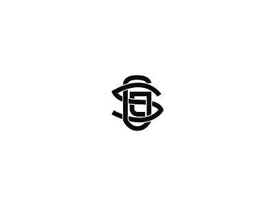 SG Monogram blackandwhite gang monogram scorpio sg