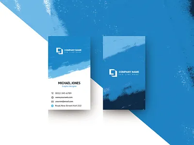 water color business card design abstract background banner business card collection color creative design element graphic illustration layout modern pattern template texture vector water watercolor