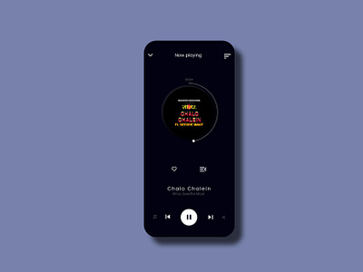 Music player UI | Daily UI 009 adobexd dailyui dark mode dark ui music app music app ui music player ui ux visual design