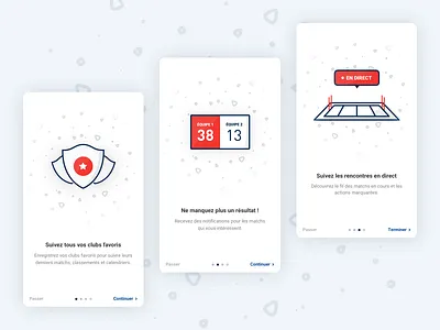 FFR - Compétitions - New web app interface ios sport ui app