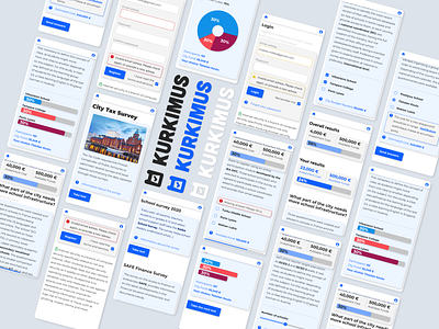 Survey Web Application app branding design flat logo minimal ui ux web website