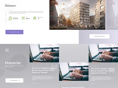 Construction Industry UI Design building construction design interface ui web