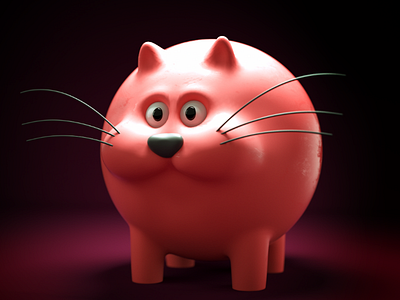 dog 3d animal c4d character dog doggy mascot model puppy render zbrush