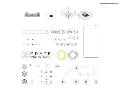 Icon Craftsmanship geometric illustration icondesign icons lineart linedrawing logodesign proportion prototyping simple icons sketching ui userexperiencedesign userinterfacedesign ux