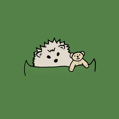 Tattoo design 2/8 digital illustration hedgehog illustraion tattoo tattoo design