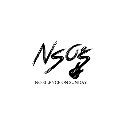 NSOS Band Logo branding design logo typography