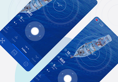 Dron Control design uiux mobile app ui ux web design