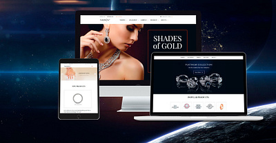 IVANOV design ecommerce ecommerce design jewelry jewelry shop online store web web design webdesign website website design