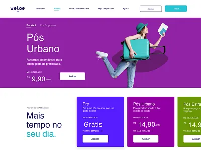 Veloe Homepage app branding car configuration colors design flat interface minimal ui ux web website