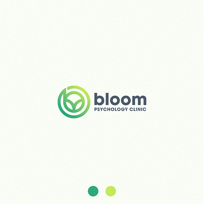 blom logo design clinic coreldraw design forsale good healthcare healthy ilustrator logo logotype nice