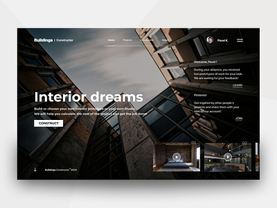 Buildings Сonstructor | Leading design ui web website