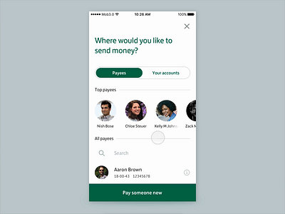 Lloyds Future Mobile Payments fintech mobile app mobile app design mobile ui principleapp