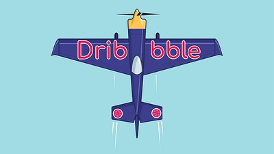 Airplane Illustration airplane design flying illustration vector