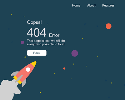 #DailyUI 404 Page design 404 error page dailyui design graphic design illustraion illustrator ui uichallenge vector website